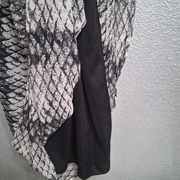 NWT Cassee's Sleeveless Snake Print Maxi Dress    Size 3 - Picture 6 of 14